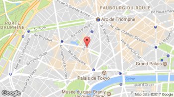 Hôtel Kleber Champs-Élysées Tour-Eiffel Paris Map